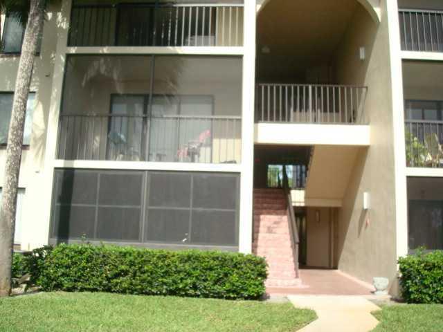 Accepting back-up offers!Excellent Condition 3rd Floor 1 Bedroom Unit Very Secure & Private * No Age Restrictions * Comes With Front Load Washer & Dryer * Neutral Color Tiles Thru Out Living Area and Covered Screened Balcony * Carpet In Bedroom * Newer Water Heater So You Never Run Out Of Hot Water * Storage Area * Window Treatments * Large Bedroom With Large Walk-In Closet * Private Pool & Barbecue Areas In The Development * Great Location Close To Wellington Green Mall, Fine Shops & Restaurants, Golf, Parks, Beaches, Polo & Equestrian Clubs, Downtown City Place & Only 15 Minutes To The Palm Beach International Airport * Comes With Your Very Own Parking Space & Plenty Of Guest Spaces. Tenant Only Pays For Water & Electric *Tenant must have a 680 (one person) credit score as per the HOA, N