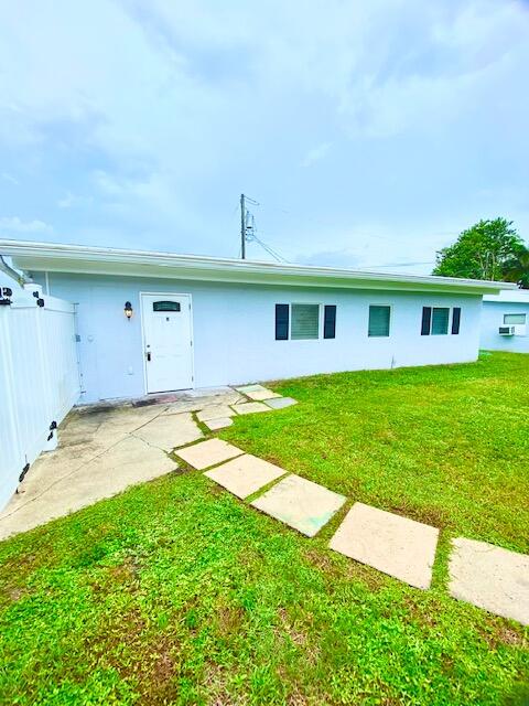 Lovely 4 room, 2 bath with tile floors and central AC. Updated white Shaker cabinetry, private patio and off Street parking. Light and Bright interior.Landlord pays for water.Call for more information.
