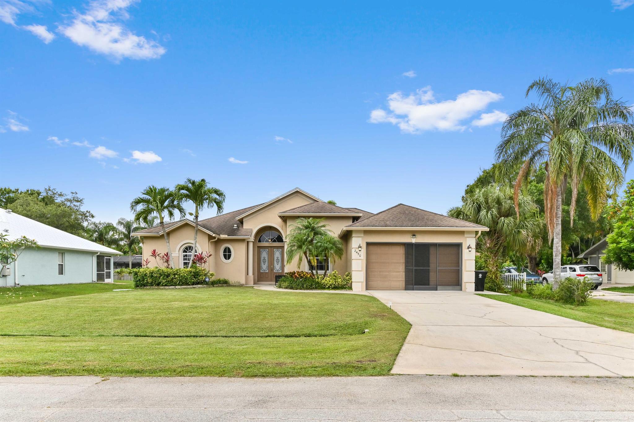 Welcome to this beautifully maintained 3-bedroom, 2-bath CBS pool home located in a desirable non-HOA neighborhood, offering both freedom and functionality. A grand set of 8-foot double front doors sets the tone as you enter into a spacious layout featuring a large living room and formal dining area, perfect for entertaining. The thoughtfully designed kitchen boasts granite countertops, cabinets, stainless steel appliances, and a center island with sink--ideal for any home chef.