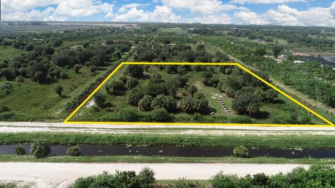 Lot--1890 Louise Street Loxahatchee FL 33470