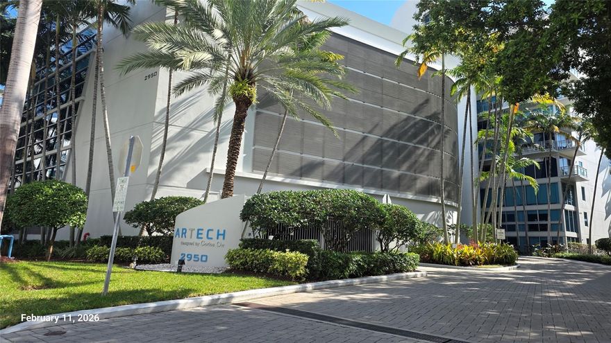Experience luxury living in this 2-bedroom, 3-bath plus den condo with 1,892 sq ft in the prestigious Artech. This first-floor residence features porcelain tile throughout, a spacious patio, & a private balcony from the primary suite directly overlooking the marina. The kitchen offers stainless steel appliances, quartz countertops, & a large island. Enjoy direct access to the garage just steps from your door, plus one assigned parking space & a private storage unit. Artech provides resort-style amenities including a fitness center, spa, pool, tennis courts, racquetball, cinema, party room, marina for vessels up to 110 feet, & 24-hour concierge, valet, & security. Ideally located across from a top-rated school & only minutes from Aventura Mall’s premier dining, shopping, & entertainment.