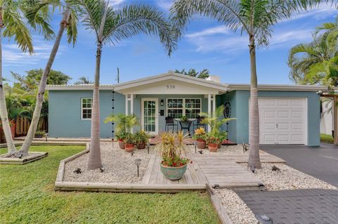 A home in Fort Lauderdale