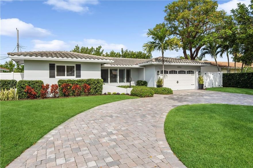 This contemporary Coral Highlands single family home offers a spacious 1,932 sq. ft of under air living area w/ 4 bedrooms & 2 full baths. The home boasts a split bedroom configuration and is located within the award-winning Imperial Point Civic Association. You'll love the modern, designer kitchen w/ custom cabinetry, stainless steel appliances, & large pantry/laundry room providing ample storage. All high-impact doors and windows. The low-maintenance tropical backyard is perfect for relaxation and features a salt system pool and covered seating areas. Plus, a 2-car garage for your convenience. Located in NE Fort Lauderdale, this home places you just minutes away from the beach, fine dining, & shopping. Don't miss out on the opportunity to make this stylish and comfortable home your own!