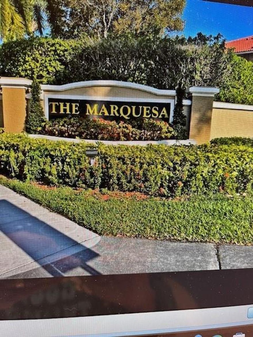 The Marquesa is Located across The Street from The Pembroke Lakes Mall which has many Major Stores such as Macys and Dillards along with Numerous Restaurants.   Conveniently surrounded by many Other Malls, Schools and many Businesses.  Minutes away from Memorial Hospital and Close to Highway 75.  This Two Bedroom/Two Bathroom split plan Condo is located on The Second Floor with Full Laundry in The Unit; Stainless Steel Appliances, (A/C 2021), Relaxing Balcony with Peaceful view OF THE Lake. Walk in Closets and additional Storage Room in The Unit. This is a Resort Style Community with an Elegant Club House with Movie Theatre Room; Fitness Center; Air-Conditioned Racquet Court; Play Area for the small Children, and Swimming Pool.