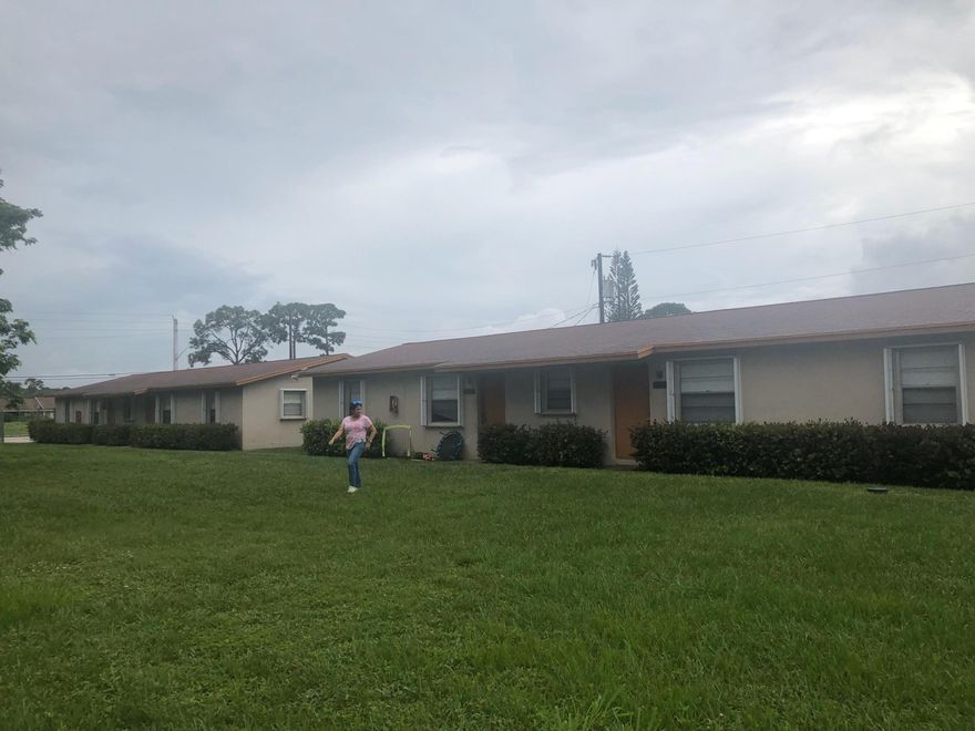 Cozy & spacious corner townhouse located in the heart of Green Acres. The home is located in the gated . 2 rooms  spacious  1 bathroom and spacious laundry room .  2 spacious garage spaces will keep your vehicles safe at night.  Home features all appliance. Come and make this your home! Friendly landlords are looking at least a 590 credit score  & no evictions. 1 month & security required.