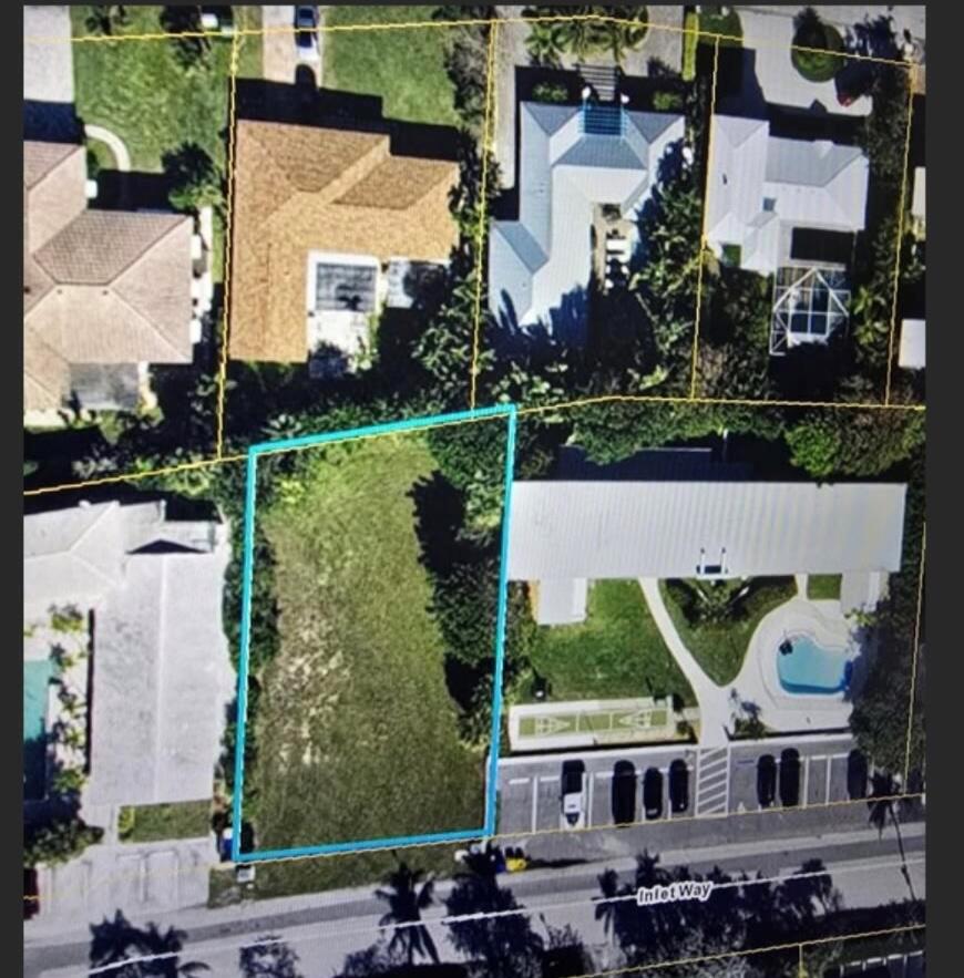 Rare opportunity to purchase a vacant parcel with utilities on Singer Island across the street from Palm Beach Inlet, and a block from the beach, on highly desirable Inlet Way. Build a luxury residence, a multifamily development or a condo project. Singer Island continues to be a strong luxury market with individual condo sales averaging well into the six figures. Many walkable amenities nearby.