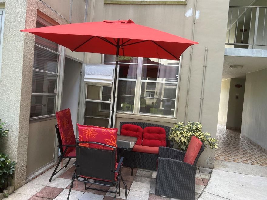 PRICE REDUCE. One bedroom, one bathroom condo in Cypress Chase. This is a turnkey come totally furnish, bathroom updated, tiles throughout, new water heater, mattress is new, extra freezer, sofa bed,  screened porch plus an extra patio, close to the pool and clubhouse, extra storage. small pet permitted on the first floor only. Good location access to Highway, stores, restaurants and beach. This is a 55+ community. Hurry up won't last.