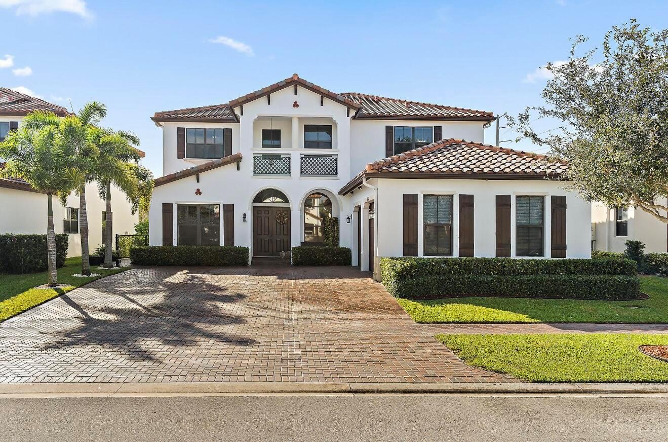 Don't miss out on this rare opportunity to rent in the prestigious Osprey Oaks community! This 6 bedroom 3.5 bathroom pool home is beautifully updated and has all the bells and whistles! Gorgeous 24x24 inch porcelain and tile flooring in the living and kitchen areas, crown molding throughout most of the home, tastefully updated kitchen, surround sound installed in some rooms and a pool area that looks like it would be in a 5 star hotel! At over 4,000 living sq. Ft there is plenty of room for company and entertaining! Great location nearby turnpike, shopping and dining, and only a 15 minute ride from the world renowned International Polo Club. I can't forget to mention the home is located in an all A rated school district! Included with the rental price the owner will cover lawn care,