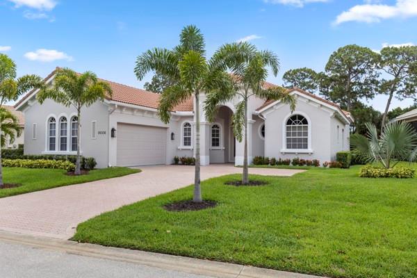 Owner says bring an offer !! Experience resort-style living in the prestigious PGA Village! This 3-bed + office/den, 3.5-bath home offers breathtaking views of the 15th hole of the Wanamaker course - your backyard is a golfer’s paradise. Relax in your private screened pool and spa while soaking in the serene, manicured fairways. Located in an all-ages, gated community with no mandatory membership, just minutes from I-95, world-class dining, shopping, and Clover Park—home of the NY Mets spring training. Residents enjoy access to the Island Club featuring a resort-style pool, fitness center, tennis, pickleball & more. Inside, enjoy an open layout with natural light, spacious bedrooms, and ideal spaces for entertaining or working from home. This is more than a home… it’s a lifestyle!