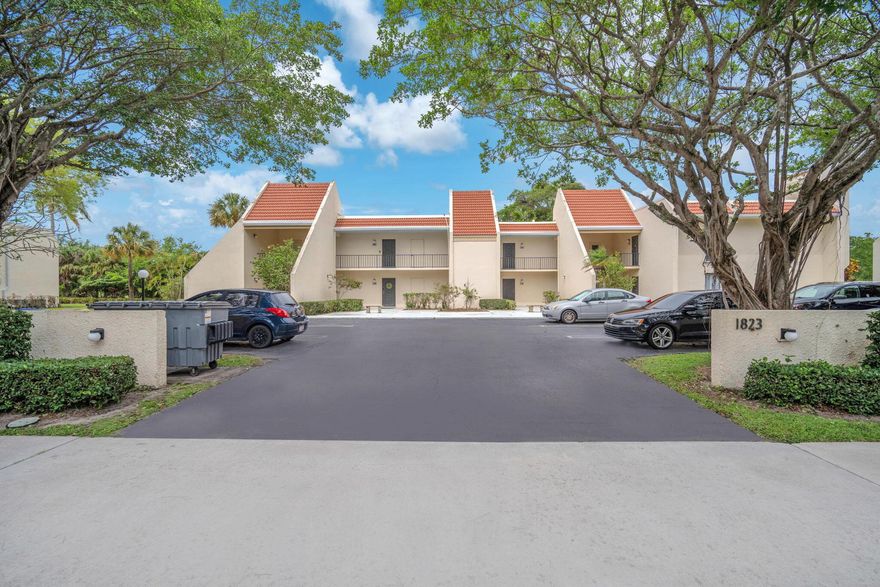 This home is located in a very desirable community of West Palm Beach, residents enjoy access to resort-style amenities and beautifully maintained grounds. Just minutes from downtown West Palm Beach, pristine beaches, shopping, dining, and major highways, this home offers both tranquility and convenience. Step inside to find a bright and open floor plan with abundant natural light and a seamless flow between the living and dining areas.  Generously sized bedrooms provide comfort and privacy, while the primary suite offers a peaceful retreat with an en-suite bathroom and plenty of closet space. Private patio, surrounded by lush greenery. Whether you're looking for a full-time residence, seasonal getaway, or investment opportunity, this condo is a must-see.