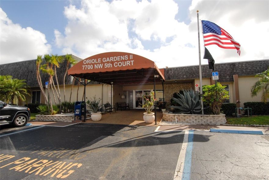 Well kept 1st floor 1 Bedroom / 1 Bath unit. Spacious floorplan, with a nice-sized porch off the kitchen and bedroom. The community offers many amenities: a huge pool deck, billiard Room, gym, card Room, library, and kitchen. 55+ Community Association Requires a minimum Credit score of 700+ for all Applicants. 6 Months of Maintenance will be held in escrow for 18 months and there is a minimum income requirement of $35,000. Financed offers with a minimum of 25% down. Close to major highways, shopping, and restaurants! Occupied, please give some notice to show!