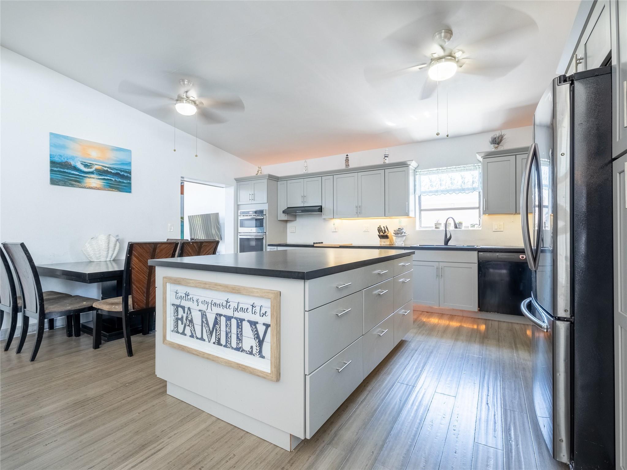 Beautiful4 bed, 2 bath home on an oversized lot with no HOA. Enjoy the freedom of limited restrictions! New kitchen with custom mobile island and updated appliances. Roof is just 10 years old, new Hot Water Heater, completely updated, remodeled kitchen and appliances and custom remodeled island. This home is packed with personal touches throughout. Prime location near downtown Ft Lauderdale, close to everything that matters. This is a rare find and an incredible deal in any market. Location, Location, Location. This is a great find so do not wait.