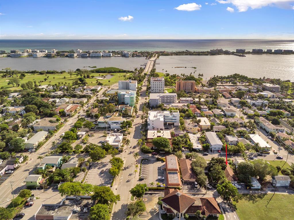 1 bedroom 1 bath apartment with terrazzo floors, mini split a/c system and off street parking, cable, wifi and water included. Tucked away on a quiet street, blocks from restaurants, bars and shops and just over the bridge from the beach. Apartment will be leased unfurnished.