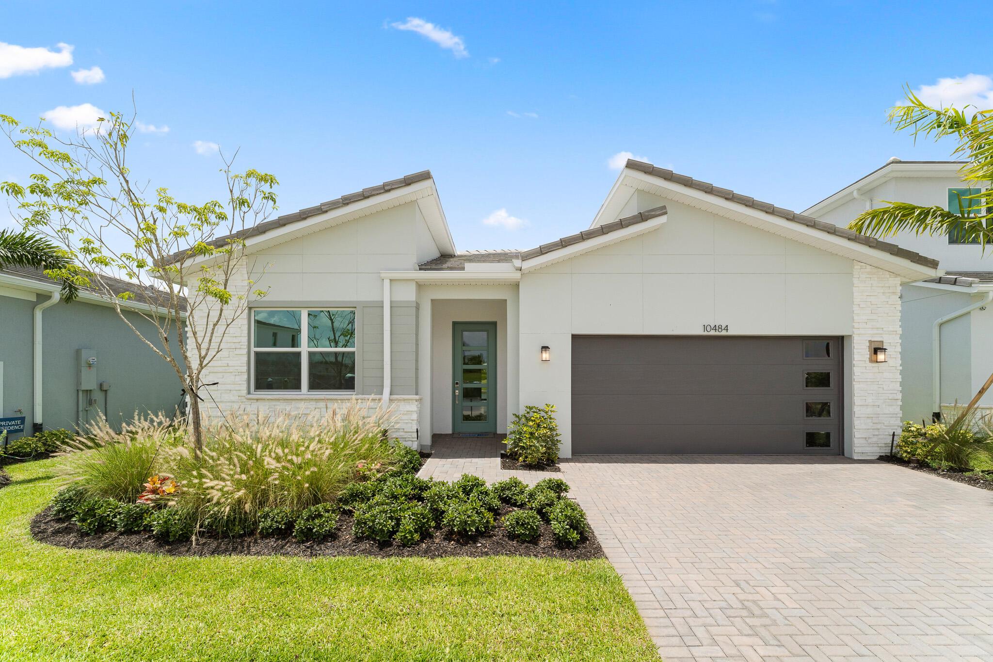 The Meridian is a 2,264 sq. ft. 1-story home that offers 4 bedrooms, 3 baths and a 2-car garage. This thoughtfully designed home welcomes you through the gorgeous foyer into an open floorplan with the spacious kitchen, island with breakfast bar and Great Room are at the center of attention. Bedroom 2, 3 and 4 all feature an adjacent full bath, while the owner's suite at the back of the house has a walk-in closet inside its luxurious, private bath.