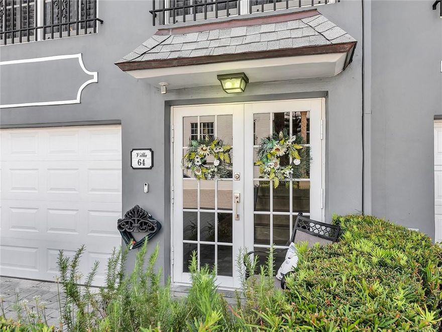 This is where you want to live! The prestigious Hillsboro Mile is a water lover's paradise! Beautifully maintained & upgraded bright 2 bed, 3 1/2 bath Townhouse Villa. Drive into the "smart" garage with storage galore. Throw your clothes in the washer/dryer & unwind with a cool cocktail at the wet bar. The custom Murphy bed allows guests to crash in total privacy. Light up the bbq on the enlarged covered patio, & take the elevator up to the 2nd flr that holds an intimate dining area, high ceilings, upgraded kitchen w/stainless stl. appliances/granite countertops, cozy brkfst nook, & Large family room. 3rd Flr bedrooms have luxurious baths/custom closets. Travertine floors, crown molding and LED lighting add beauty and ambience. This is ocean living with the comforts of Home Sweet Home! All Impact windows with new valance systems and custom plantation shutters qualify for full windstorm discount. Slip out on the Master Bedroom balcony and enjoy the stillness as you breathe in the ocean air. Skylight shades help keep the rooms bright and cool! Common dock is available for boater friends to visit during any day. This owner has left nothing to chance!