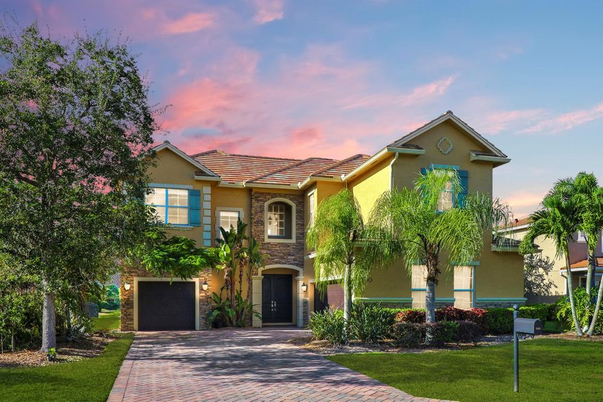 Best value in prestigious Copperleaf. So much love was put into this home and the owners are sorely missing the joy and serenity of living in it. If it weren't for a job move and the desire to be closer to family they would still be enjoying the  large patio with pool and spa, enjoying the tranquility of the surroundings, the nature, and the long lake view. Custom home with large owner's suite downstairs, full impact glass throughout, and a bonus game room/office/playroom to go with the 4 upstairs bedrooms. Let the love they poured into their home bring you your opportunity to live in this slice of paradise and make it your own.