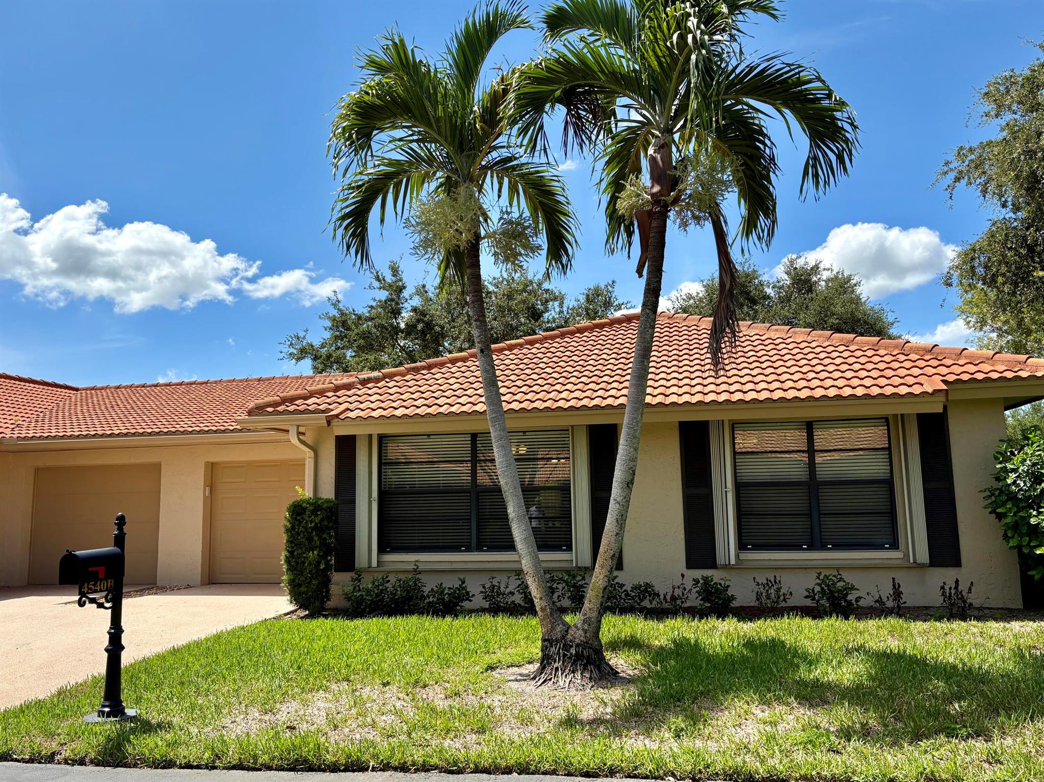 Charming 2-Bed/2-Bath Villa with Garage in 55+ Gated Community. Discover comfort, convenience, and coastal living in this beautiful community. This spacious villa features a private garage, a bright and open floor plan, and easy access to a variety of community amenities and social activities. Enjoy the lush, peaceful, and shady common areas, perfect for strolling in the mornings or evenings. Monthly maintenance that covers a wide range of services, including water, roof care, landscaping, and more. Ideally situated just minutes from downtown Boynton Beach, Delray Beach, Boca Raton, and the sparkling Atlantic Ocean, providing quick access to beaches, restaurants, shopping, and live entertainment. Twenty-five min. to Palm Bch. and Ft Lauderdale Airport.