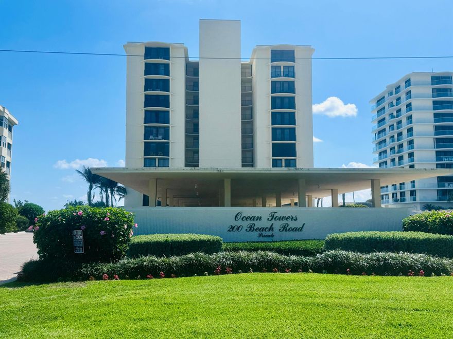 Wow! Looking for an unobstructed view of the ocean? This condo is perfect for the winter retreat for snowbirds! Completely renovated and furnished.  Available for Monthly Seasonal Rental - Tenant responsible for tourist tax.