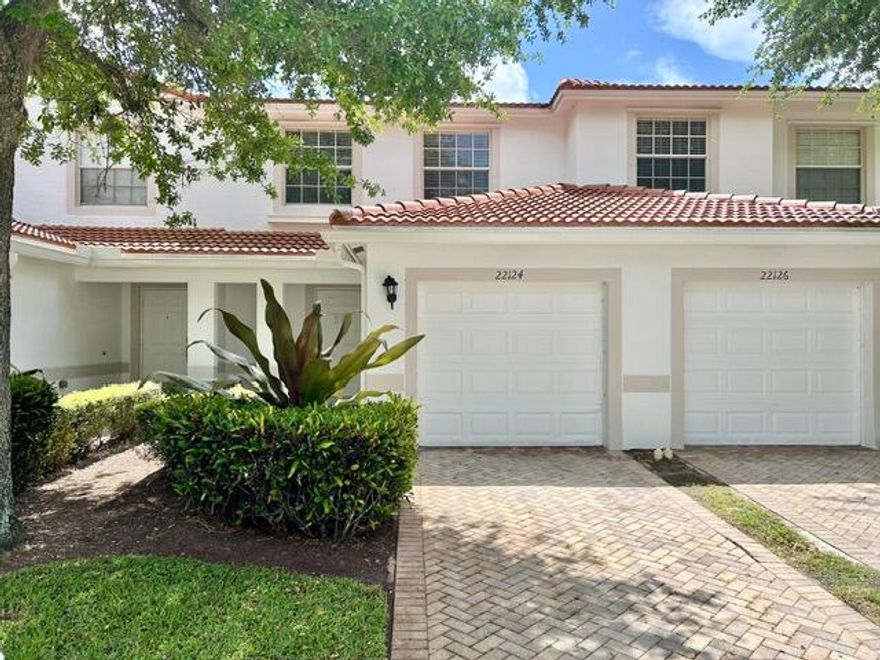 Welcome to Royal Woods in the heart of Boca Raton! This 3 bed, 2.5 bath home with a 1-car garage offers a functional layout perfect for comfortable living. Enjoy peace of mind with a 2022 A/C, while the 2006 water heater provides opportunity for future updates. Located in the desirable Royal Woods community, this home is ideal for both homeowners and investors. Conveniently situated near shopping, dining, top-rated schools, and major highways. A great opportunity to own in a sought-after Boca Raton location! HOA is $498 a month and assessment of $92 a month https://offers.skyslope.com/submit/2zocgBbFiE3DC4jxh/22124-Majestic-Woods-Way.  Application for community https://www.applyfastnow.com/landing_pages/83585/
