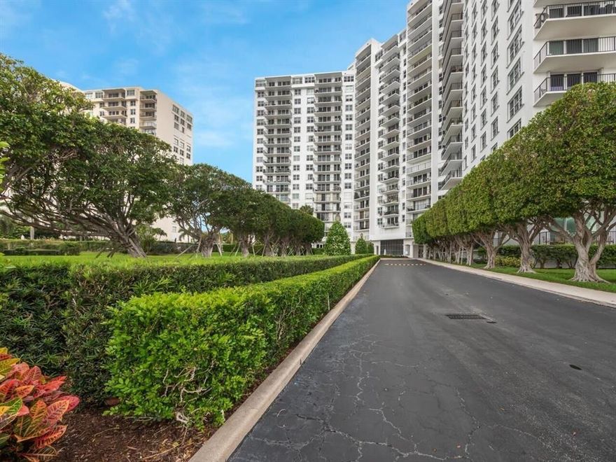 Speechless, this view will leave you speechless. Walk down the beautifully remodeled condo hallway to unit 1504 where every day when you open the door you'll feel like you're living on a cruise ship! This generously sized 1bedroom 1.5 bath condo has stunning ocean and intracoastal views from every room with vistas that include some of Palm Beach Island's most iconic landmarks. Sit on your terrace with privacy wall that blocks the wind, but never the view, or get distracted by the waves while cooking in your light, bright, white kitchen. Enjoy the many amenities that make the Rapallo so special; the remodeled pool area, friendly staff and second to none location. This unit has no current assessments and is move in ready, so pack your toothbrush and step into paradise!