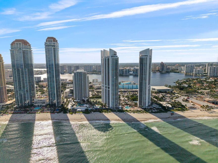 Beautiful 3-bedroom, 3-bath corner residence at Trump Palace showcasing stunning ocean and city views. Floor-to-ceiling windows fill the home with natural light, while the open living and dining areas flow into a modern kitchen with high-end appliances—perfect for cooking and entertaining. The private balcony is ideal for relaxing or enjoying sunsets. Trump Palace offers resort-style amenities including private beach access, multiple pools, fitness center, spa, tennis courts, valet, concierge services, and 24-hour security—all within a gated oceanfront community. Prime Sunny Isles location, just minutes from Bal Harbour Shops, Aventura Mall, fine dining, and world-class entertainment.