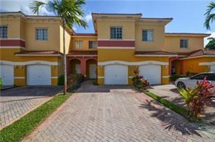 Beautiful and spacious townhouse in the Bella Vista community. Three large bedrooms with lots of closet space. Two full baths upstairs. Half bath downstairs. Open floor plan with newer appliances. Screened patio off of living area. One car garage with additional driveway parking. Central A/C is new. Tile floors downstairs and wood floors upstairs. Community has a pool, clubhouse and playground. Tenant to pay water and electric. Internet and cable are included. HOA requires tenants to have a 620 minimum FICO score. Please see attachments for additional tenant requirements.