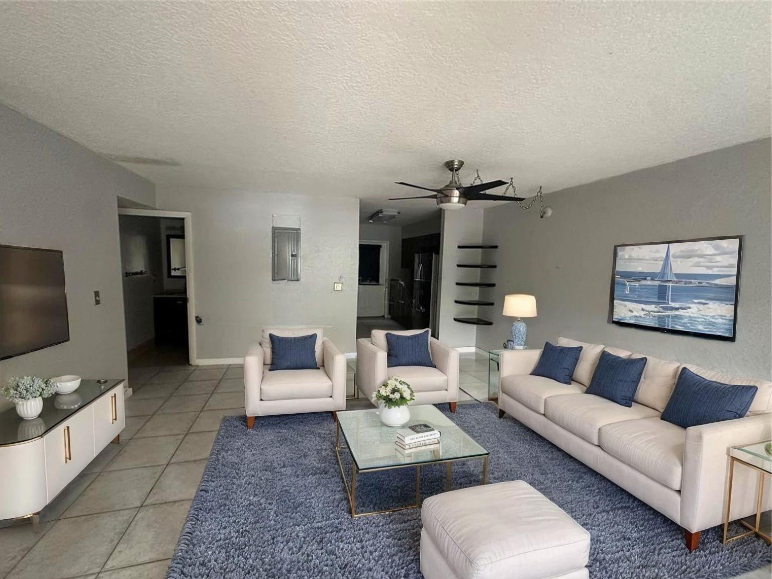 Experience comfort and convenience in this beautifully maintained 3-bedroom, 2-bath condo in Coral Springs, boasting 1,400 sq. ft. of inviting living space with a modern open layout, spacious living area, sleek kitchen, walk-in closets in every bedroom, and an in-unit washer and dryer. Ideally located near shopping, dining, and top-rated schools, this home offers the perfect blend of lifestyle and tranquillity—plus, with no association approval required, moving in is quick and hassle-free. Available November 1, 2025, with just first, last, and security to move in, this gem won’t stay on the market for long!