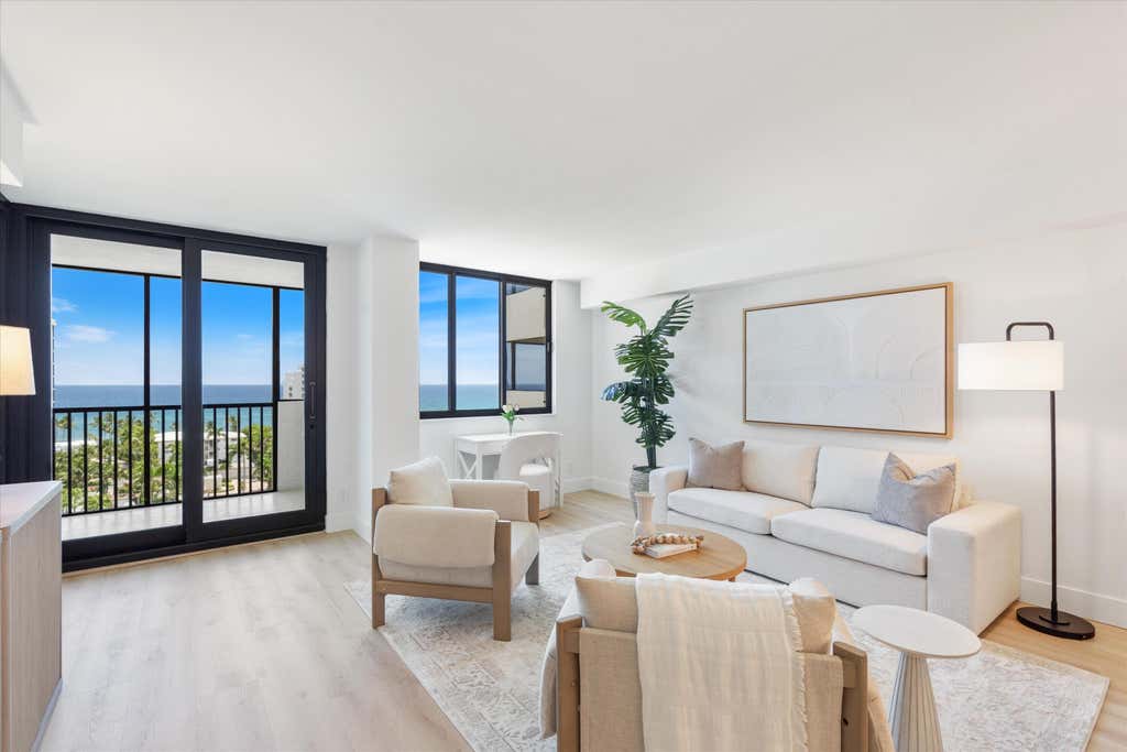 Photo of 3420 S Ocean Boulevard #11-O, Highland Beach, FL 33487 (MLS # R11105270)