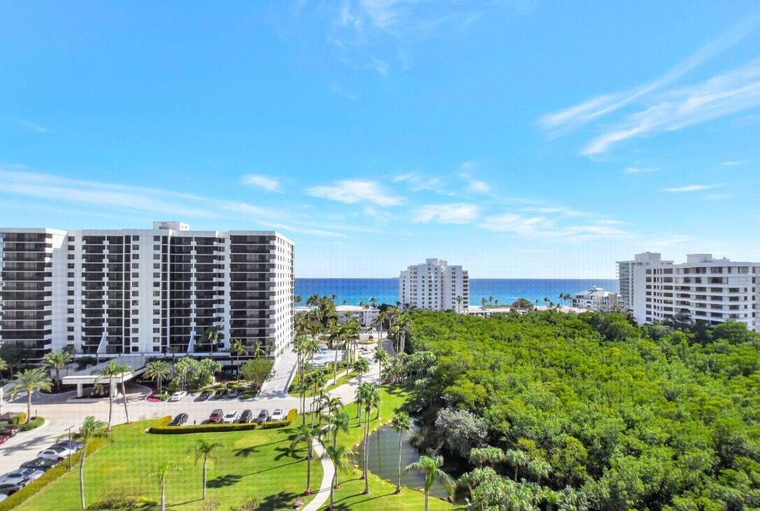 Stunning ocean views and an incredible floorplan, This beautifully renovated two-bedroom, two-bath condo has ocean views from every room. The largest floor-plan, the Admiral, has a open layout perfect for entertaining. Enjoy indoor-outdoor living with a spacious balcony ideal for relaxing or hosting guests. Beautiful new lobby renovation coming soon, Assessment already paid. Renditions are available to see in the lobby and MLS photos. Private OCEANFRONT BEACH CLUB directly on the sand includes large, resort style pool, hot tub, state of the art fitness center, club rooms, & full kitchen, barbeques and much more. Amenities include tennis, pickleball, bocce ball, boat dockage and much more.**PROFESSIONAL INTERIOR PHOTOS COMING SOON