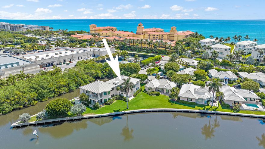 Rare La Coquille Villa with stunning wide intracoastal views. Meticulously renovated by top Palm Beach designer. Offered furnished. La Coquille Club membership at the Eau Hotel included.