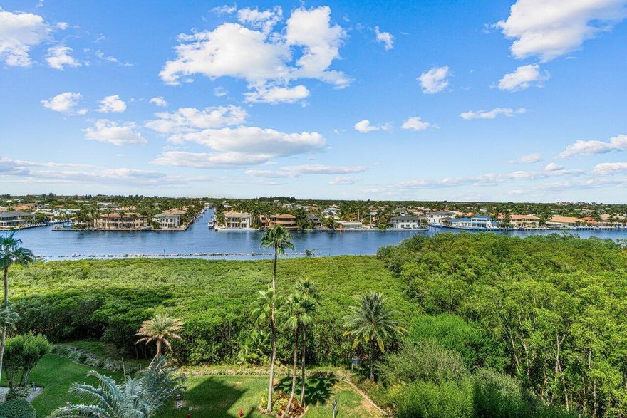 Step inside this light and bright Grand Siena model featuring 2 bedrooms and 2.5 baths with amazing sunrise and sunset views from 2 balconies. Elevator opens to your private foyer entrance, views are amazing , ocean and intracoastal with balconies to sit, relax and enjoy the Toscana Resort Lifestyle. Open Concept Kitchen to the dining room features a balcony with . views of the ocean ,3 resort style pools, award winning tropical landscaping, tennis courts. Living room and primary suite features a west balcony with views of the intracoastal . Marble tile , water filtration system. Amenities include 24 Hour security , valet , concierge, private beach pavilion, card room, party room, lounge, attendants at beach and pools providing chaises and water service. Toscana is a Resort Style Communit