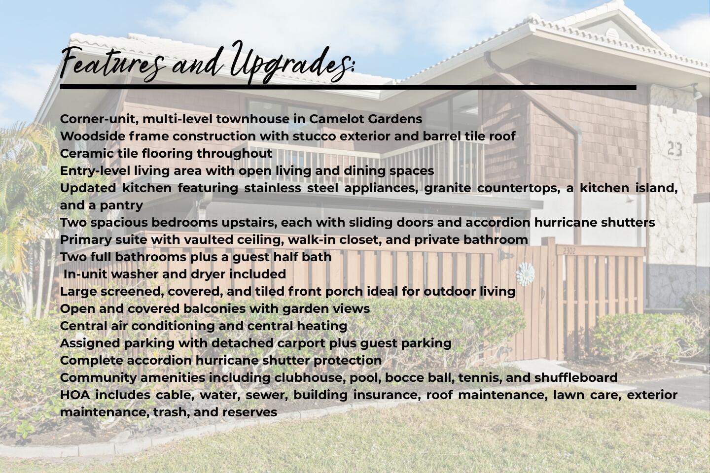 CAMELOT GARDENS-PHASE TEN- BLDG 23 UNIT B - Residential