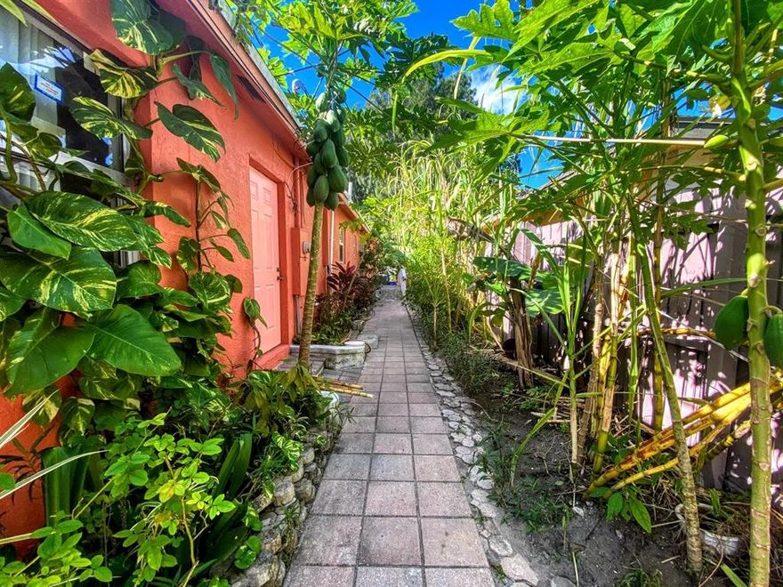 Welcome home to your hidden garden! This home sits in the middle of a lush garden offering shaded areas and colorful views. This home is is furnished and ready to go. Its convenient location gives you direct access to Southern Boulevard perfect for commuting to I95 or the Florida Turnpike. Water and power are included in the monthly rent! Don't miss out on this unique 1 bedroom!