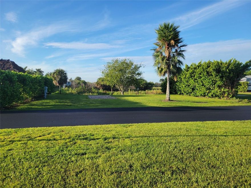 Silver Palms Rv Resort is a 90 acre gated community. Great opportunity to start with a blank canvas on a nature preserve, Add a tiki and customize with up to 275sf for a casita. Add 1/2 bath, w/d, ac and other improvements ideal for a guest area or office. Enjoy daily activities or food and drink at the poolside bar and grill. Live music. Pickleball, bocce, shuffleboard and so much more. Clubhouse with daily activities,  Billiard, card, library and fitness center. Dinner dances, crafting, bingo to list a few. Seasonal or full time use. Maybe be rented out when not using, Always a great times at silver palms. Secure your special place every year, why worry where to spend your time in the Florida sunshine . Lot will accommodate Class A, C or 5th wheel. Last remaining undeveloped lot