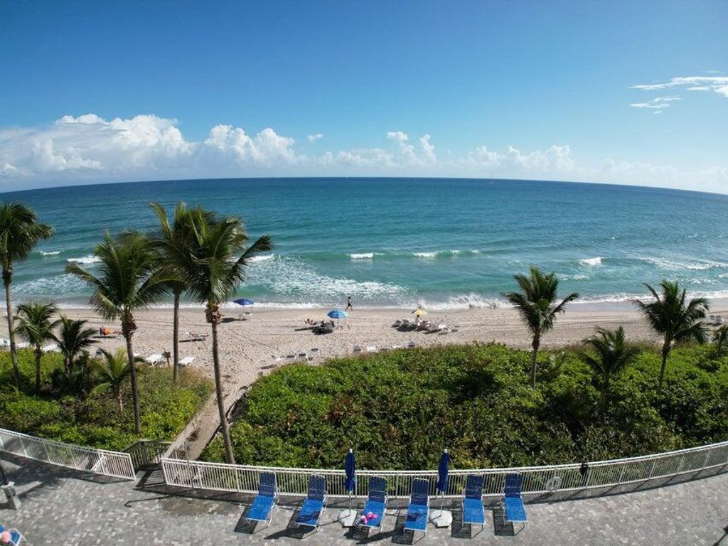 Photo of 3215 S Ocean Boulevard #402, Highland Beach, FL 33487 (MLS # R11086250)