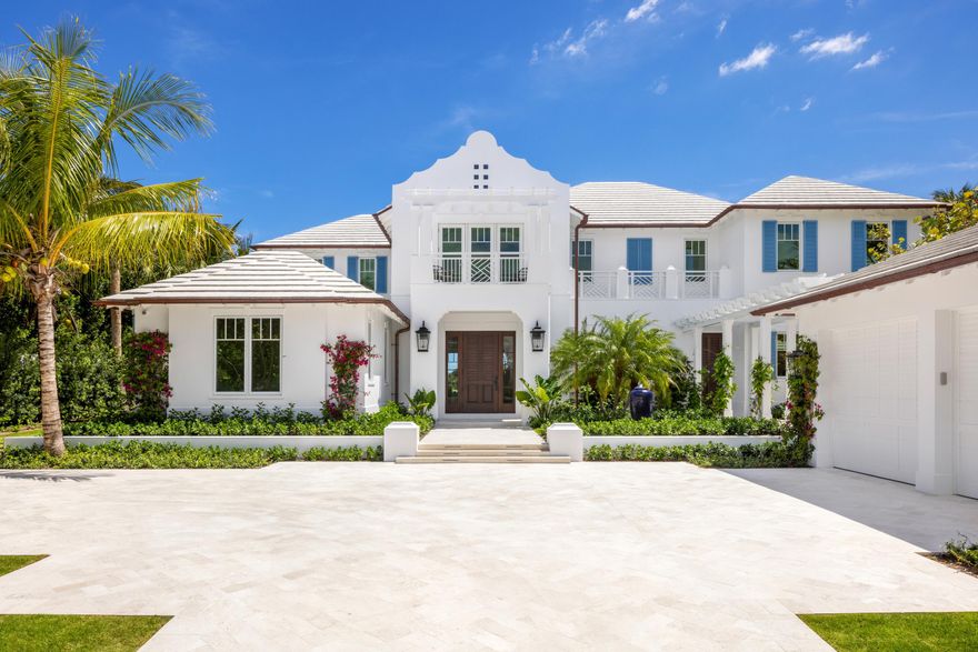 Welcome to 584 Island Drive, the premier newly built home available on Everglades Island in Palm Beach. 

Just completed this March 2024 with design done locally by Dailey Janssen Architects, this freshly minted luxury residence offers the only brand new construction now available for sale on Everglades Island. 

In addition to 7,852 square feet of total living space, 6 bedrooms, 7.5 bathrooms, an elevator, 100 feet of direct water frontage, and a 2 car garage, the home features breathtaking views of the water set amidst the rare backdrop of the prestigious Everglades Club Golf Course - creating a special perspective facing East as seen from the four terraces off the upstairs bedrooms, the two large outdoor covered loggias downstairs, and the pool and spa. Boasting a stately West Indies styling and a Dutch-Colonial architectural inspiration, the property is all concrete construction, with gracious interior and exterior living spaces. The boat dockage and new lift provides easy access to the Intracoastal for boaters, whether you are driving your own vessel or being picked up by friends for a cruise. This is a unique, one-of-one opportunity to own an all-new estate on this coveted enclave, which is attached conveniently to Palm Beach Island by a beautiful and quaint white-railed bridge. While the residence serves as a quiet retreat and tropical oasis when preferred, it is also only steps to Worth Avenue and a few short minutes by car to the rest of Town for those looking to explore the renowned dining, shopping, and entertainment at the heart of the exclusive Palm Beach lifestyle. Offered Exclusively at $34,500,000. 

DISCLAIMER: Information published or otherwise provided by the listing company and its representatives including but not limited to prices, measurements, square footages, lot sizes, calculations, statistics, and videos are deemed reliable but are not guaranteed and are subject to errors, omissions or changes without notice. All such information should be independently verified by any prospective purchaser or seller. Parties should perform their own due diligence to verify such information prior to a sale or listing. Listing company expressly disclaims any warranty or representation regarding such information. Prices published are either list price, sold price, and/or last asking price. The listing company participates in the Multiple Listing Service and IDX. The properties published as listed and sold are not necessarily exclusive to listing company and may be listed or have sold with other members of the Multiple Listing Service. Transactions where listing company represented both buyers and sellers are calculated as two sales. Cooperating brokers are advised that in the event of a Buyer default, no financial fee will be paid to a cooperating Broker on the Deposits retained by the Seller. No financial fee will be paid to any cooperating broker until title passes or upon actual commencement of a lease. Some affiliations may not be applicable to certain geographic areas. If your property is currently listed with another broker, please disregard any solicitation for services. Copyright 2024 by the listing company. All Rights Reserved.