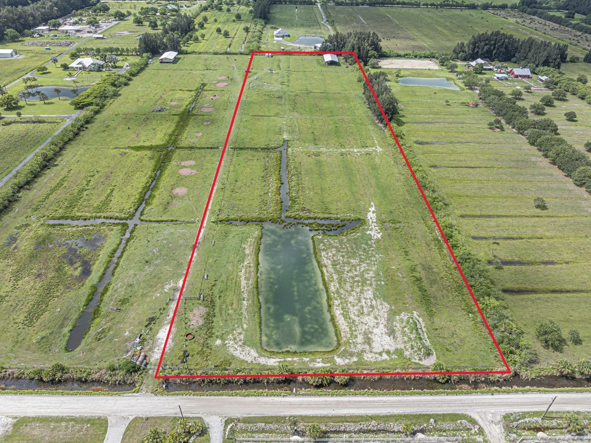 Exceptional 10.09-acre parcel located in central Indian River County. This fully fenced and cleared property features a flow well, pond, electric, and a substantial 40x84 pole barn--offering a rare opportunity to establish a private estate or equestrian retreat. Nestled on a quiet dead-end road with no through traffic and surrounded by sprawling estates, this tranquil setting combines privacy with convenience. Seller financing available.