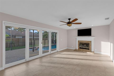 A home in Coral Springs