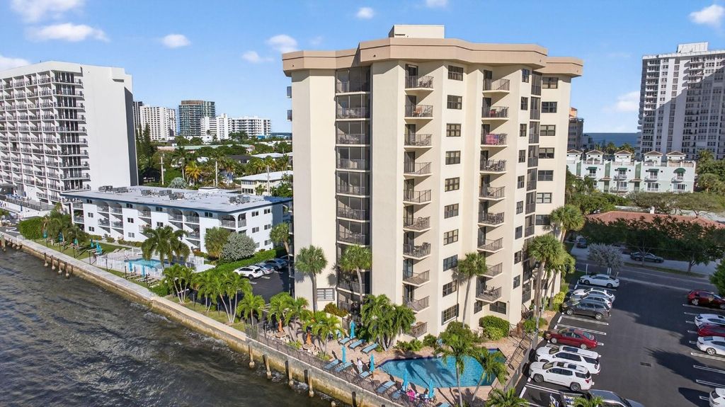 Photo of 501 N Riverside Drive #301, Pompano Beach, FL 33062 (MLS # F10545096)