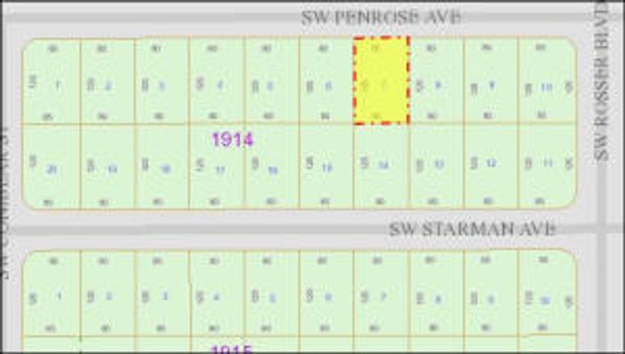 Vacant residential lot in excellent location off of Gatlin and Rosser. Schools, shopping nearby. 45 min. to West Palm Airport and 1 1/2 hr to Orlando. SW Port St. Lucie is a highly desirable area with EZ I-95 Access. Many quality custom builders in the area. Residential lot in SW Port St. Lucie. Nice homes are built nearby (see aerial view). This location is near schools and shopping.  EZ access to I-95 using Becker to the south or Gatlin to your north. 45 minuets South to West Palm Airport, 1:30 from Orlando to the North. Publix shopping center at Darwin, Tradition and St. Lucie West are close for shopping, restaurants and entertainment.  See http://www.paslc.org for local school information both Elementary and High Schools. EZ access to I-95 at Becker and Gatlin for travel north or south.