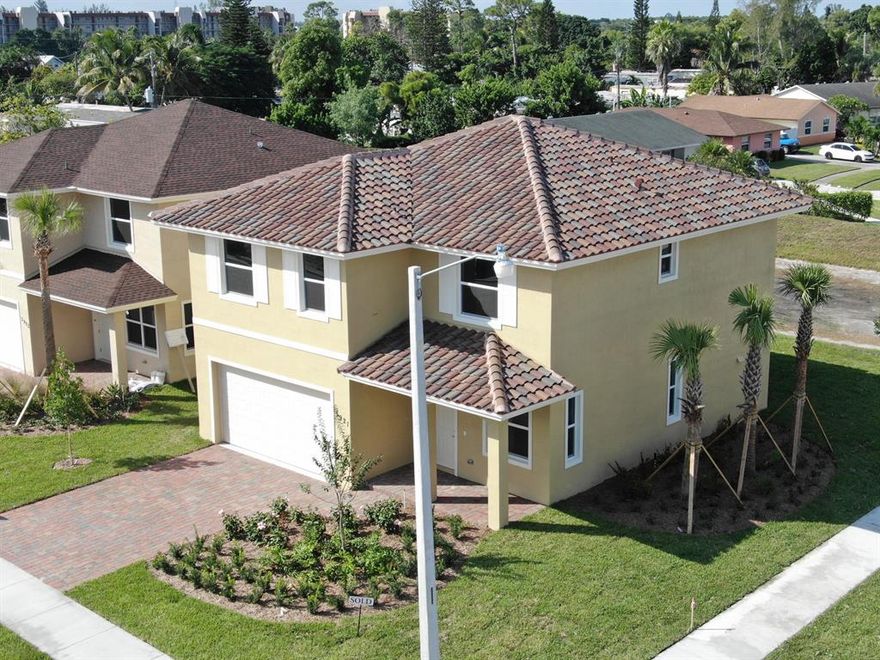 Las Ramblas is Buena Vista Home's newest Development. NO HOA!! Don't Miss out on Preconstruction Pricing and Incentives offered for a limited time on these Brand New Concrete Block Homes with Impact Windows and Upgraded Finishes!! Covered entry, rear porch, 2 car garage, paver driveway and automatic sprinkler system. 4 and 5 Bedroom layouts, all with 3 Bathrooms. 5th Bedroom on ground floor. Open floorplan with volume ceilings. Master Suite with large walk in closet and Master Bath with dual sinks, walk in shower and separate tub. Porcelain Tile throughout first floor. PRECONSTRUCTION INCENTIVES***: Stainless Steel Appliance Option Granite Kitchen Counter Tops Wood Cabinetry and Vanities *** Offered for Limited Time Only