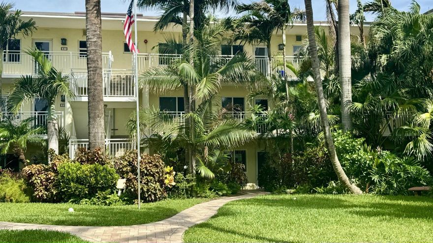 Available October20th to December 20th, in serene Ocean Ridge! This 2-bed, 2-bath condo in Ocean Ridge is a rare find, offering a blend of European charm, modern amenities, and stunning water views that greet you as soon as you open the front door. It's fully furnished and, providing a hassle-free option for those looking to escape to a serene and picturesque setting. Featuring beautiful hardwood floors, elegant tile bathrooms, and the convenience of a stackable washer/dryer. Whether you're seeking a winter retreat or a year-round residence, this condo offers everything you need for a comfortable and enjoyable lifestyle. This condo is ideally situated right across the street from Oceanfront Park. Don't miss out on this opportunity to experience the best of Ocean Ridge living!