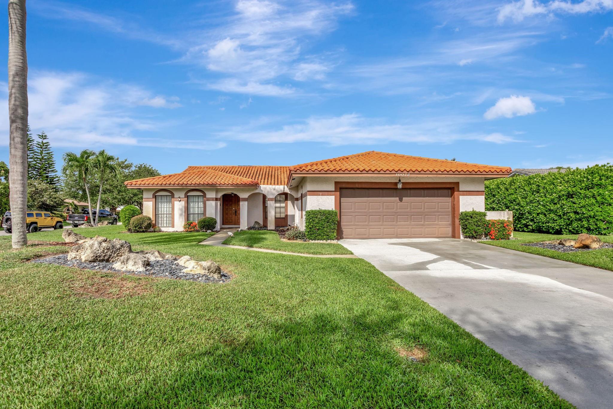 Fantastic opportunity in the heart of Coral Springs! This 4-bedroom, 2-bath single-story home sits on an oversized 0.32-acre lot in sought-after Maplewood. With over 2,100 sq. ft. of living space, a split-bedroom layout, and bright open areas, it offers endless potential to update and create your dream home. The large backyard has room for a pool and outdoor living, making it perfect for entertaining. Conveniently located near top-rated schools, parks, shopping, and dining—this is a rare chance to secure space, location, and value all in one.