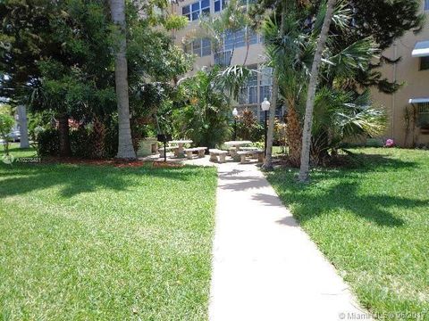 A home in Hallandale Beach