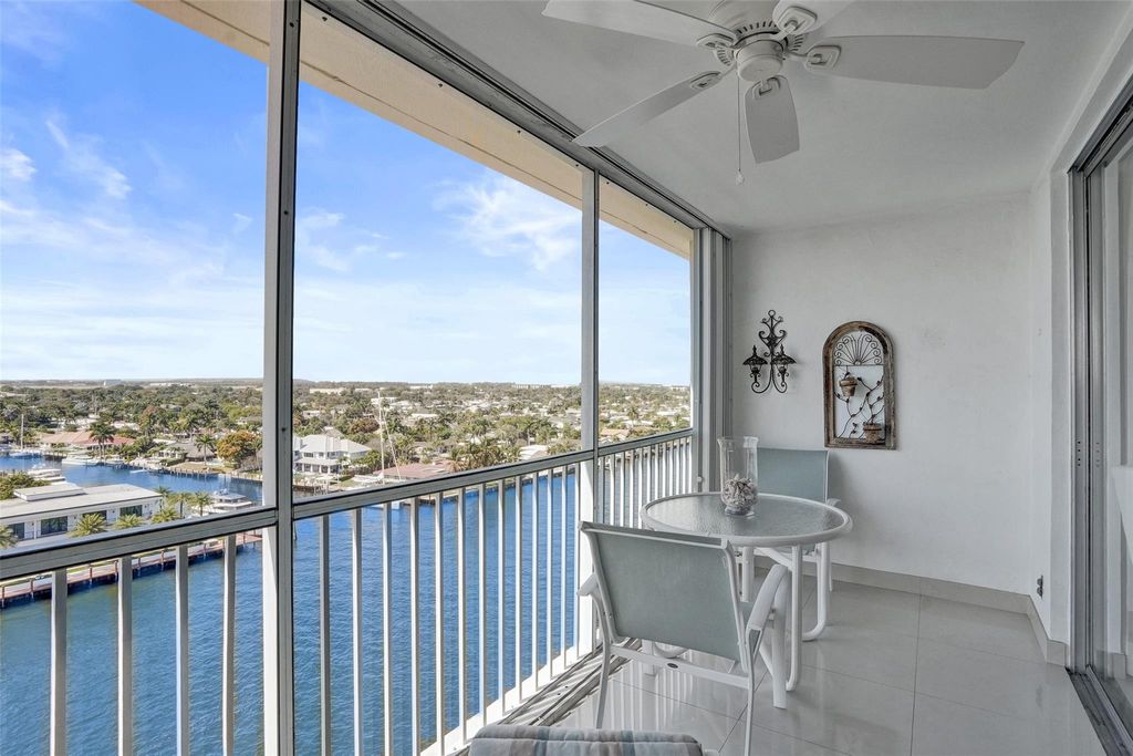 Photo of 303 N Riverside Drive #PH3, Pompano Beach, FL 33062 (MLS # F10555451)