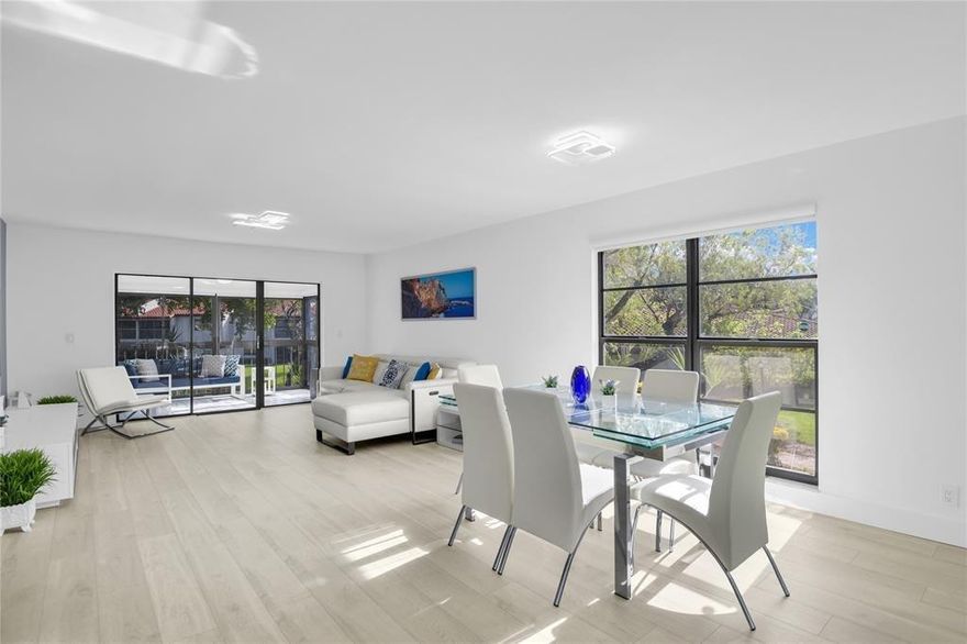 FURNISHED LAKEFRONT CORNER UNIT CONDO in the desirable Cypresses of Boca Lago! This corner unit features a private entrance and stunning lake views from the enclosed patio, offering a peaceful retreat. Just steps from the pool and clubhouse, you'll enjoy convenient parking right at your door. Key features include: • Two pools • Internet and cable included in maintenance • In-unit washer and dryer • Newer roof (2021), AC (2021), and hot water heater (2024) • Large dining room window and main bedroom window are impact glass. Optional golf membership Easy access to shopping, dining, and highways, this 55+ community combines tranquility and convenience. Don't miss out on this exceptional opportunity! Second-floor unit. Note: Wall hangings plus some items do not convey. **