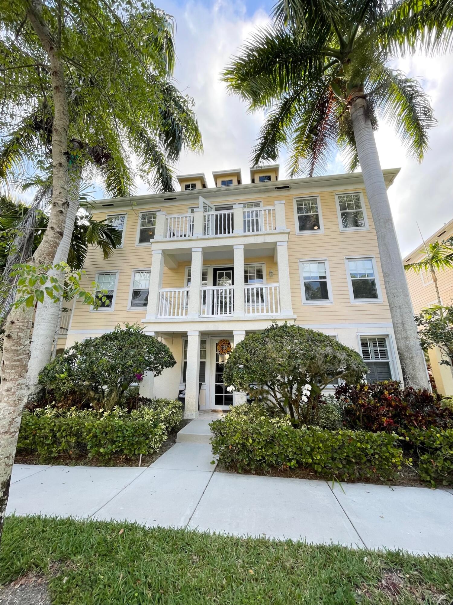 What a find! This top-floor, corner-unit 2-bedroom, 2-bath gem is the perfect place to call home. Featuring beautiful granite countertops, wood plank flooring, a brand new A/C unit, and in-unit washer and dryer, this home also includes hurricane shutters and a private storage unit for added convenience.But that's not all -- enjoy being just steps from the clubhouse, complete with a fully equipped gym, resort-style pool, putting green, and a playground for the kids.And the location? Unbeatable! You're close to top-rated schools, Downtown Abacoa, Roger Dean Stadium, and just minutes from the beach.