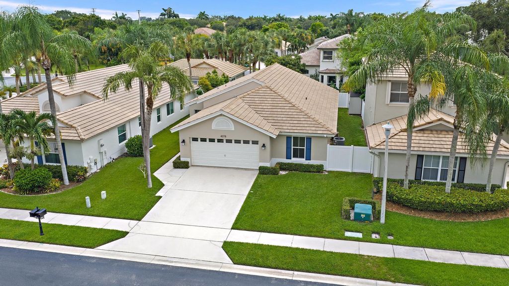 Photo of 4078 Manor Forest Trail, Boynton Beach, FL 33436 (MLS # R11120239)