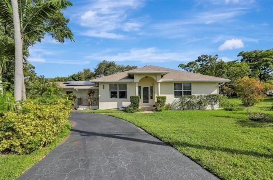 This rental is the perfect place to call home whether it be a month, several months or a year! An updated, spotlessly maintained and fully furnished "turn-key" rental located on a huge lot in central Pompano Beach with flexible rental options. A spacious residence boasting 4 Bedrooms (1 Bed is a convertible den)/3.5 Baths with an open kitchen / family room floorplan. Three of the bedrooms have ensuite baths. Other added features are tile flooring throughout, all hurricane impact windows & doors, solar power, full house generator, solar power upgrades, and a large enclosed screened porch with hot tub for relaxing & entertaining. All utilities are included in the rent. Very close to shopping, the new Harrah's Casino, Old Pompano Beach Downtown & just short drive to the pier and the beaches.