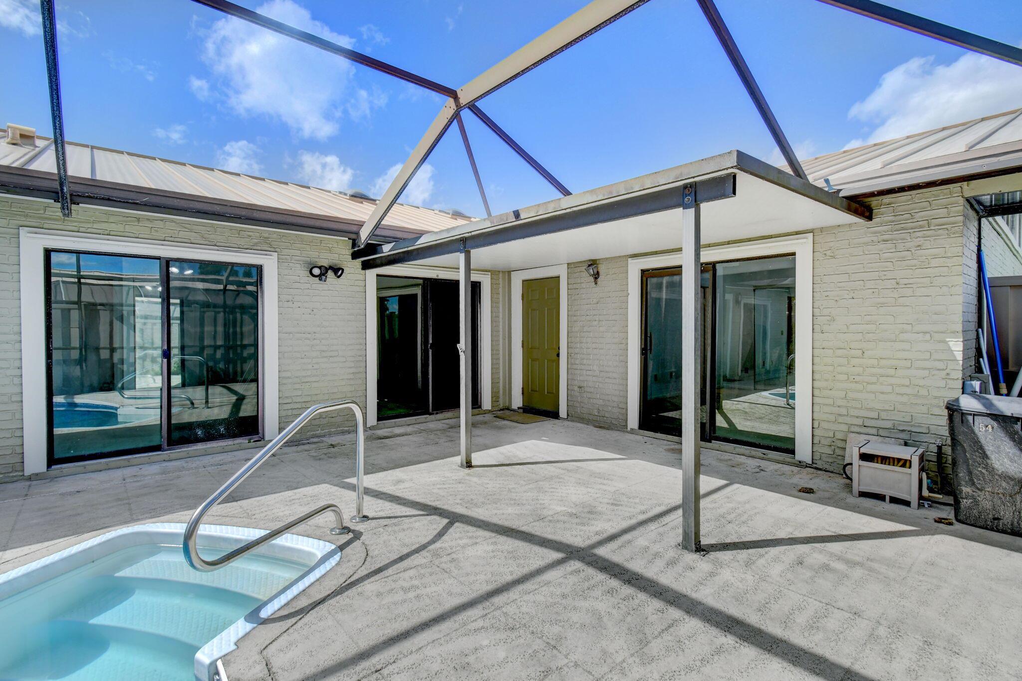 LOCATION! LOCATION! LOCATION!! This pool villa is located in the heart of Palm Beach Gardens in the highly sought after community, Westwood! Make this 3/2/Pool home exactly what you want with an incredible split floor-plan. Your vision make the possibilities endless! The screened in patio even has a covered section for shade (a truly unique feature to the community.)Vaulted Ceilings are complete with skylights helping to bring all of the natural light in and brightening your day. Bedrooms have a lot of closet space and the guest bath is also a cabana bath!!Close to 95 and the Turnpike, GREAT SCHOOLS, shopping, parks, golf and all the best restaurants and bars!!